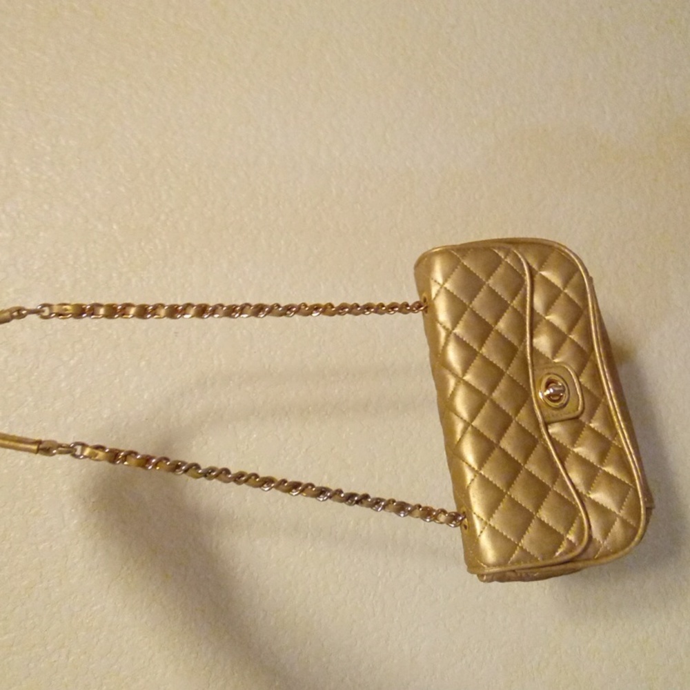 Small gold purse